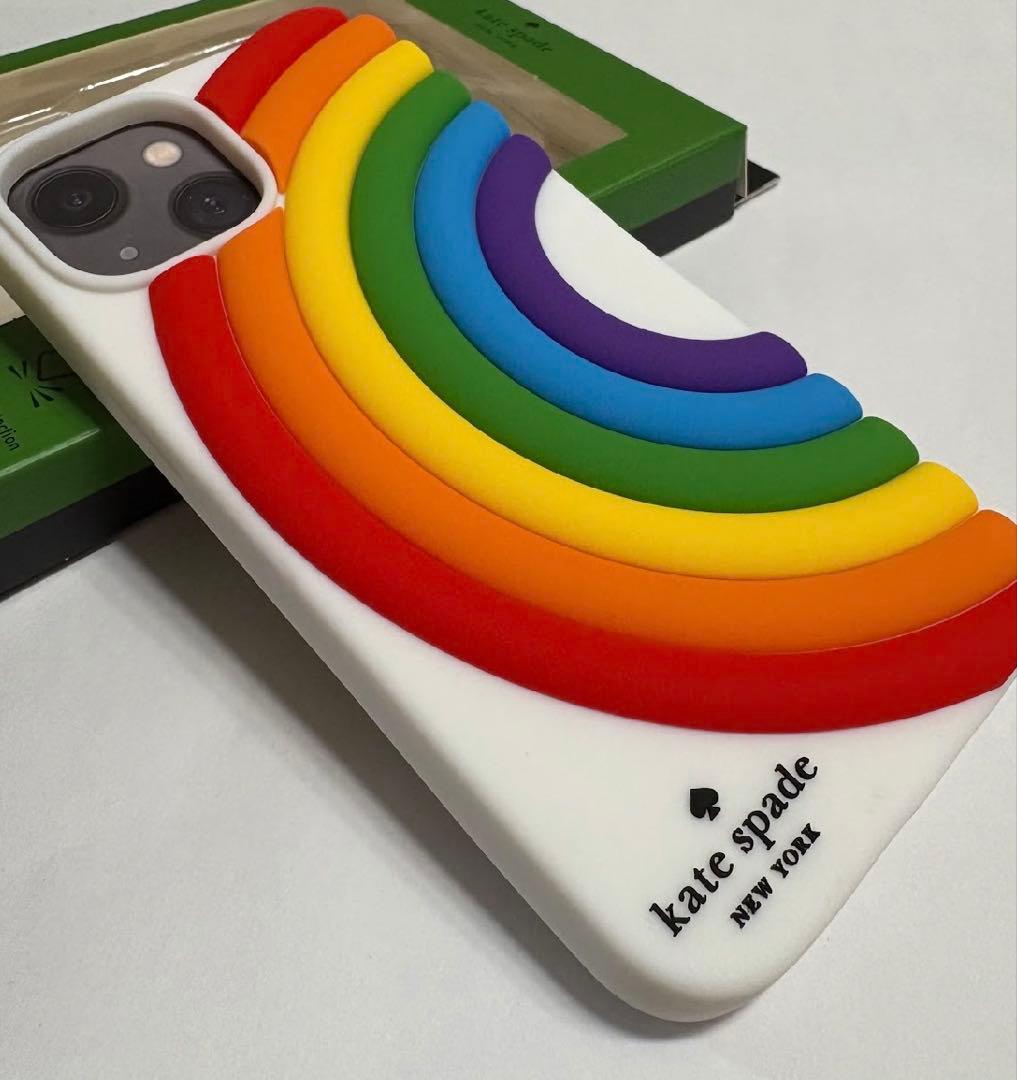 ★新品★ kate spade ケイトスペード iPhone14ケース ホワイト