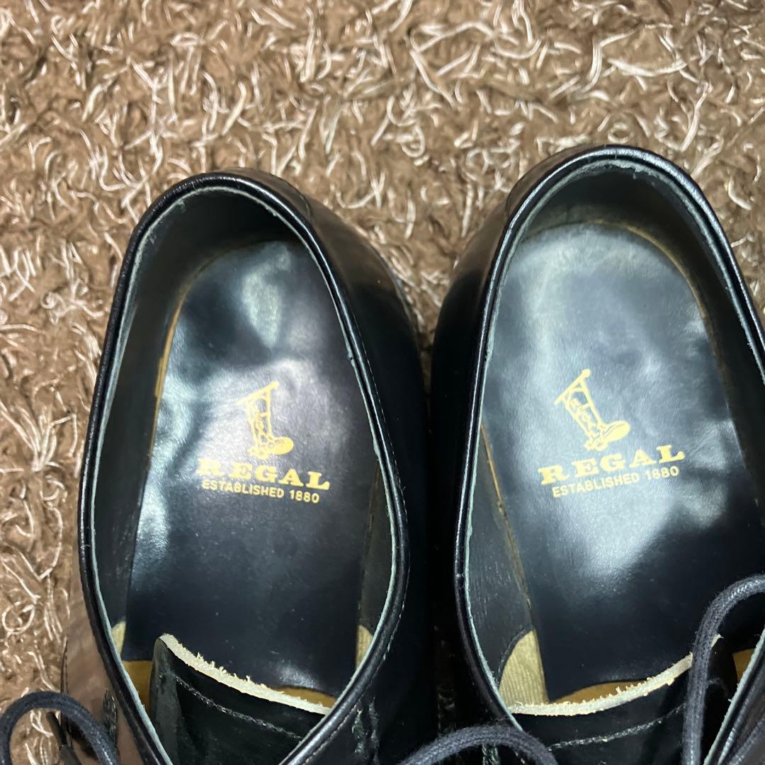 最終値下げ☆REGAL リーガル プレーントゥ2504 黒 26.0cm