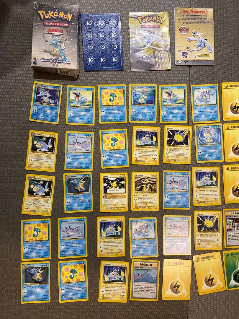 超希少　ポケモンカードneo 旧裏　スターターデッキ2セット 最終値下げ