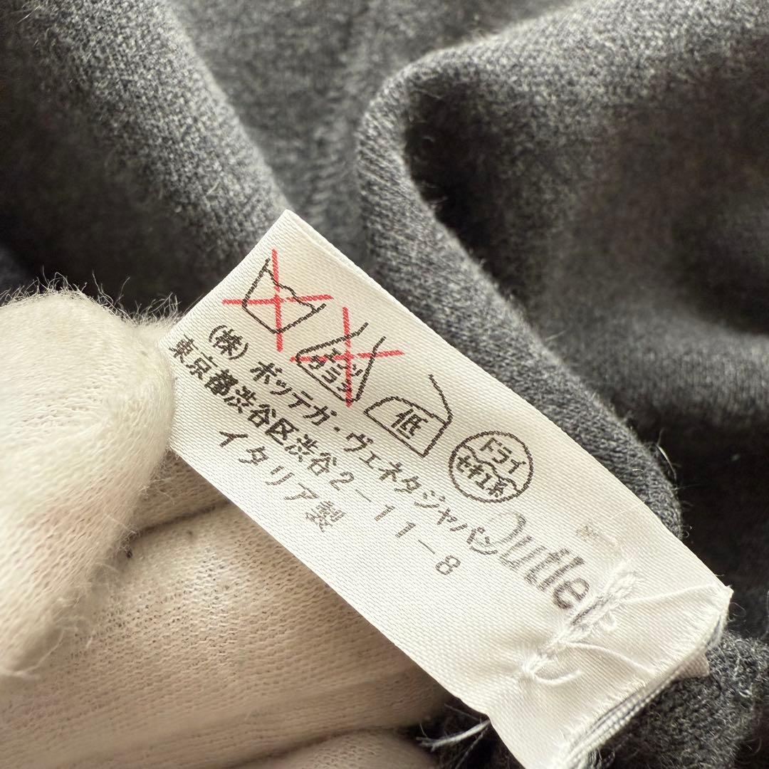 ボッテガヴェネタ　ロングワンピース　カシミヤ混　グレー　40　イタリア製