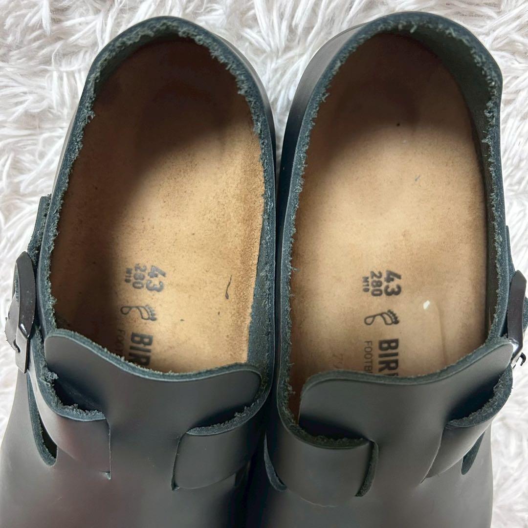 未使用級✨ビルケンシュトック ロンドン レザー コンフォート　ブラック 43