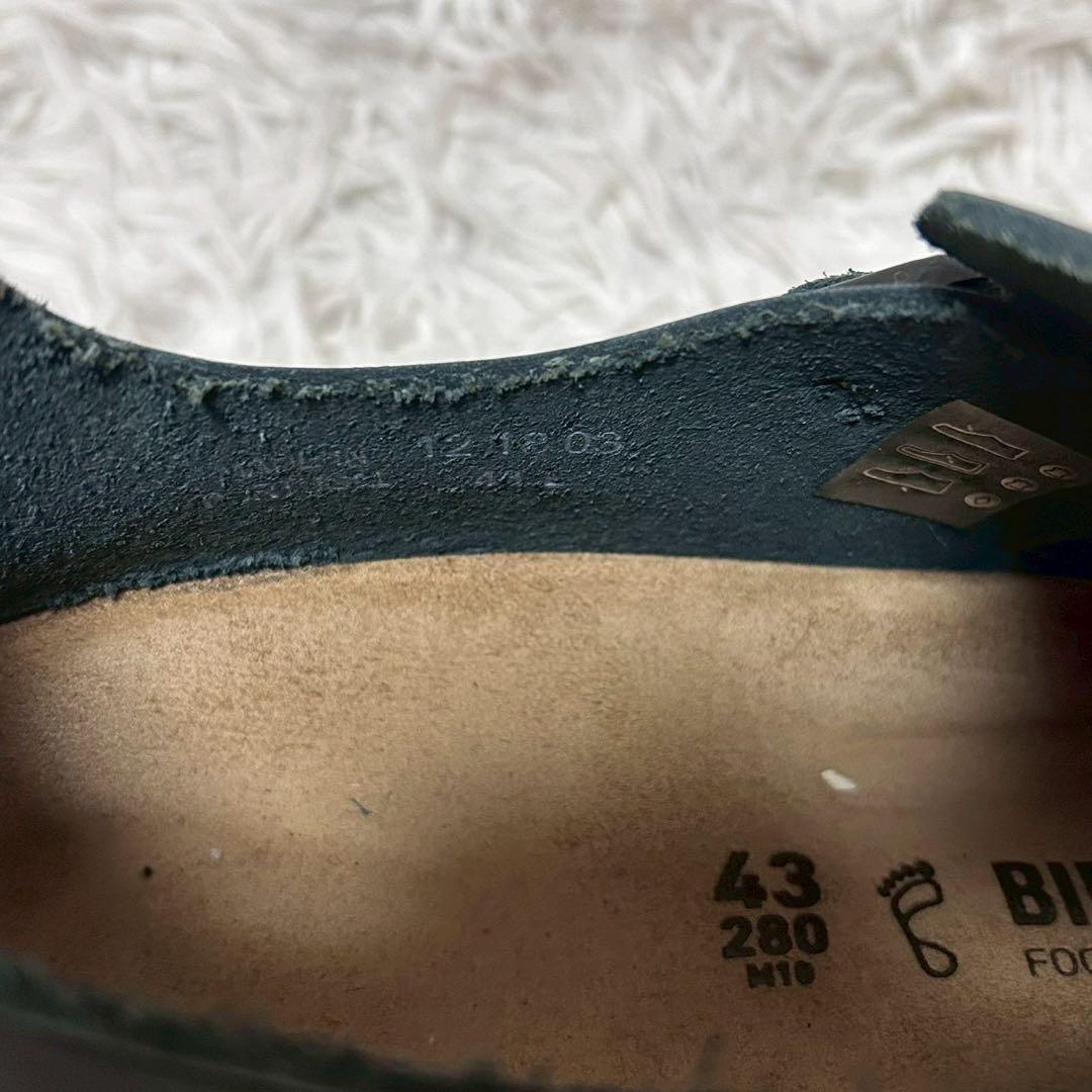 未使用級✨ビルケンシュトック ロンドン レザー コンフォート　ブラック 43