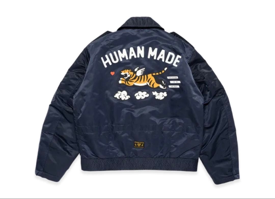 HUMAN MADE Flight Jacket Navy未開封