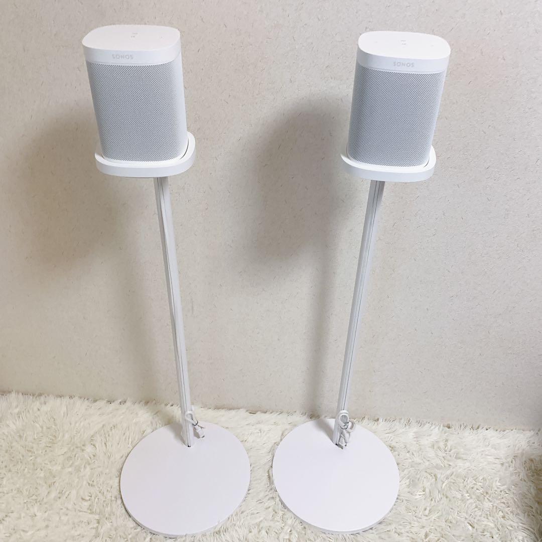 美品 SONOS ONE SL S22 スピーカースタンド付き 希少 ソノス
