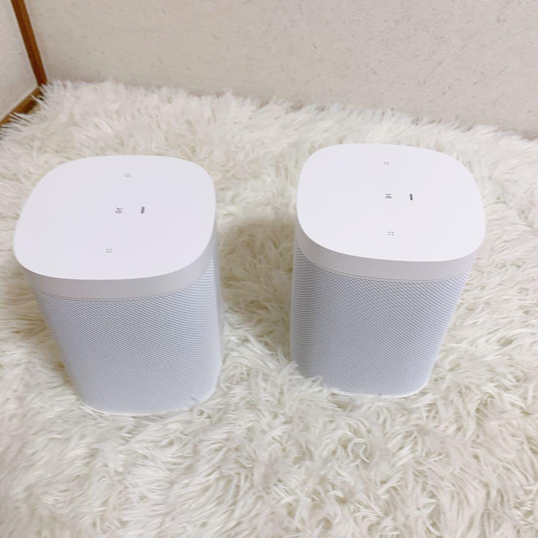 美品 SONOS ONE SL S22 スピーカースタンド付き 希少 ソノス