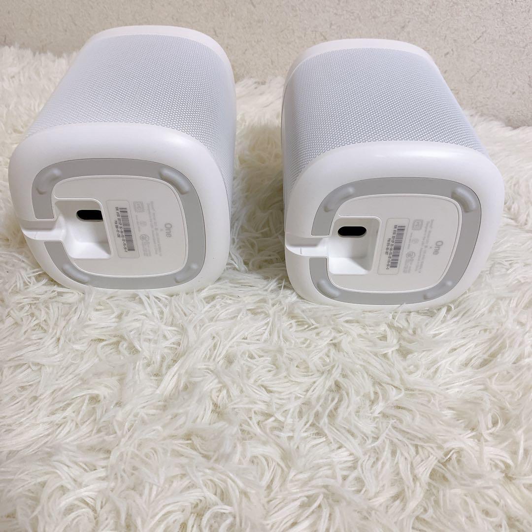 美品 SONOS ONE SL S22 スピーカースタンド付き 希少 ソノス