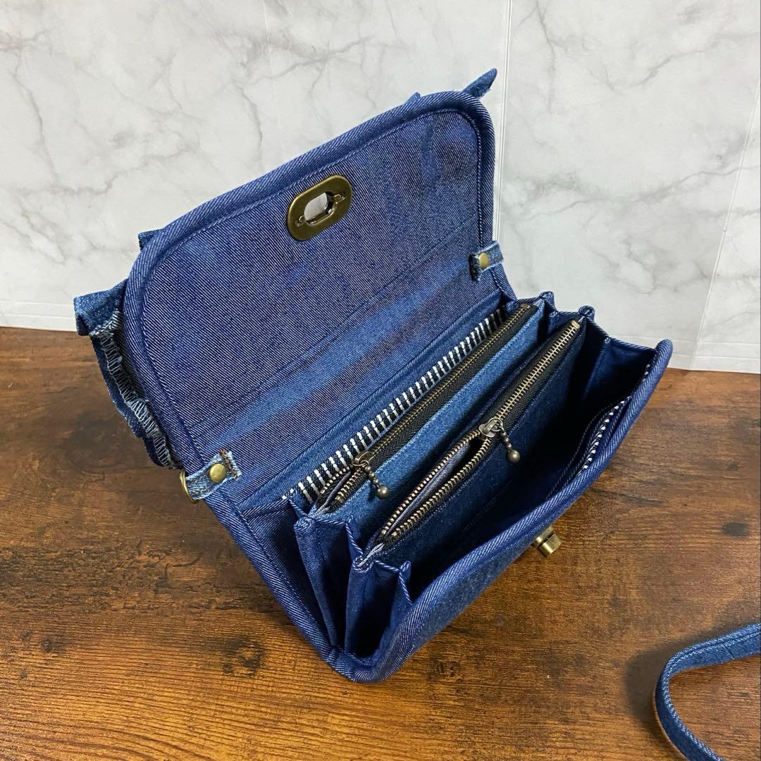 専用※Ｎｏ.49 デニムリメイク【お財布.スマホショルダー.バッグ】ハンドメイド