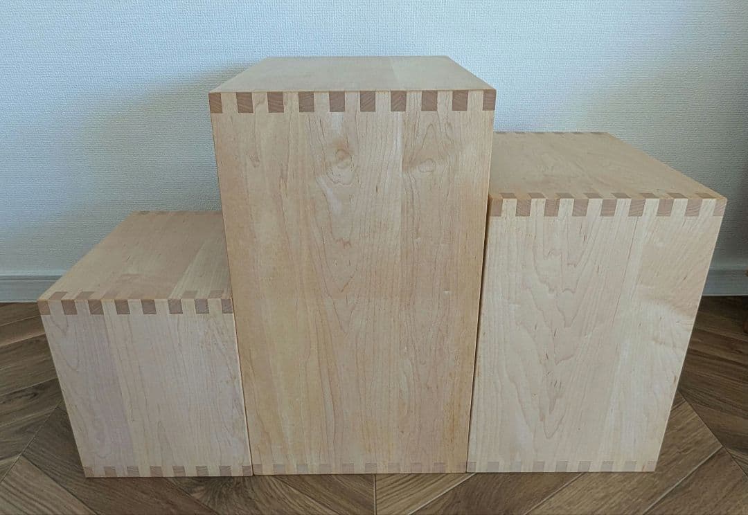 旭川家具 MUKU工芸 ST-03 ネストツール 無垢