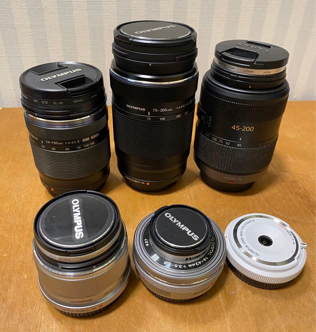 ★OLYMPUS OM-D E-M5Ⅱ レンズ6本セット！