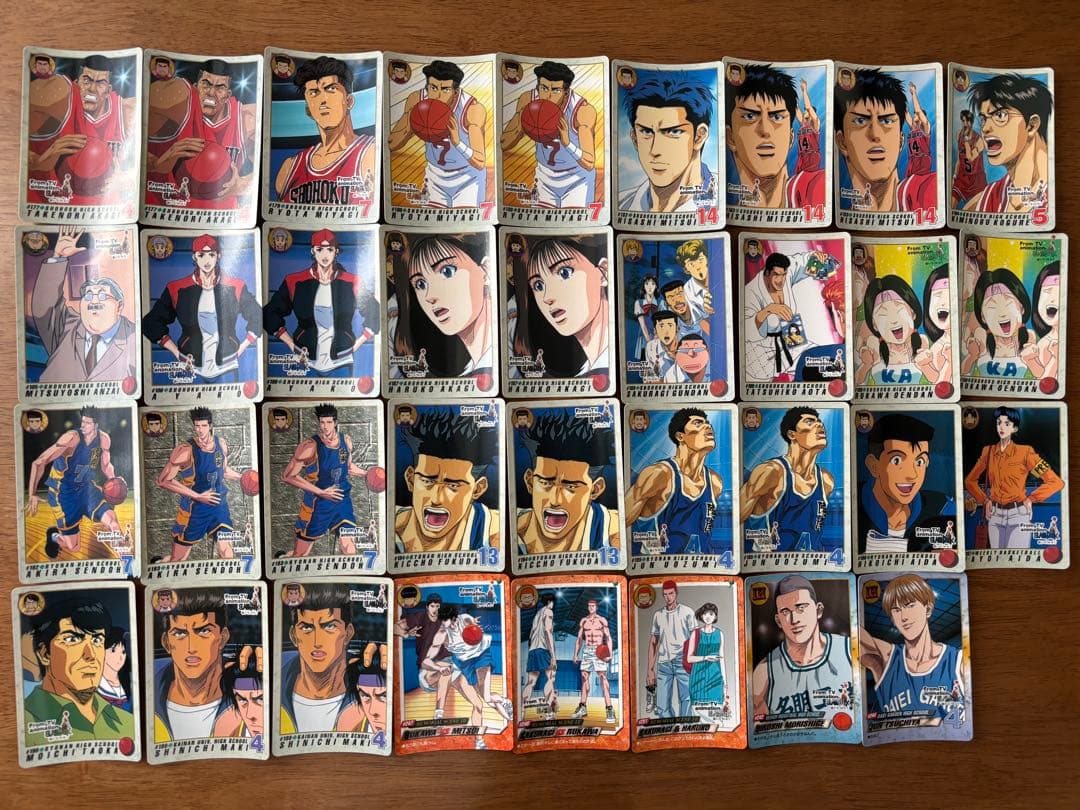 スラムダンク SLUMDUNK カードダスまとめ 桜木 宮城 赤木など130枚弱