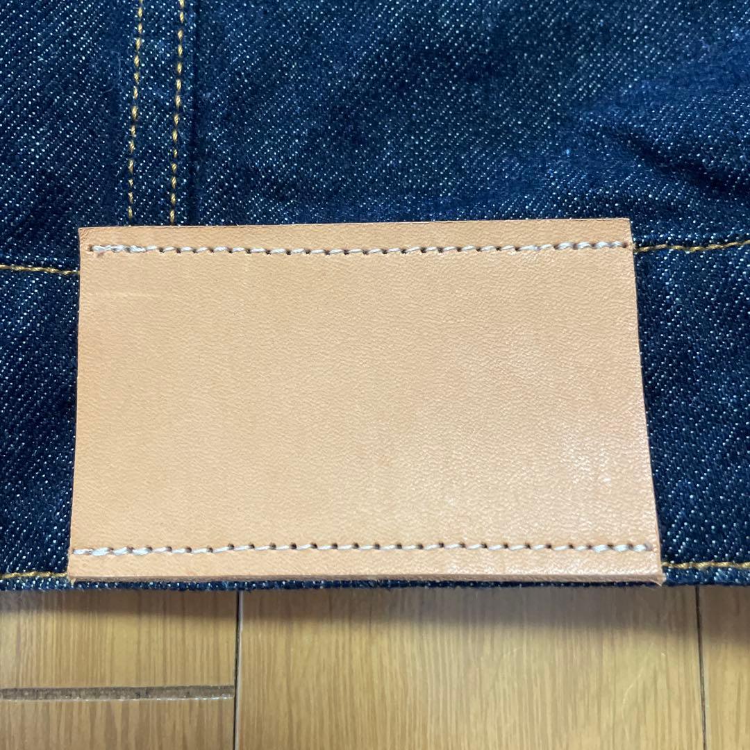 美品 si-si-si comfort／スタンドカラー デニムジャケット