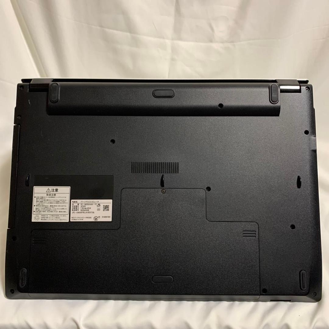 N018 【美品】NEC 15.6型/i3第7世代/8GB/SSD256GB