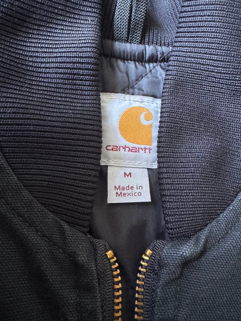 カーハート Carhartt V01 ダックワークベスト ブラック サイズ