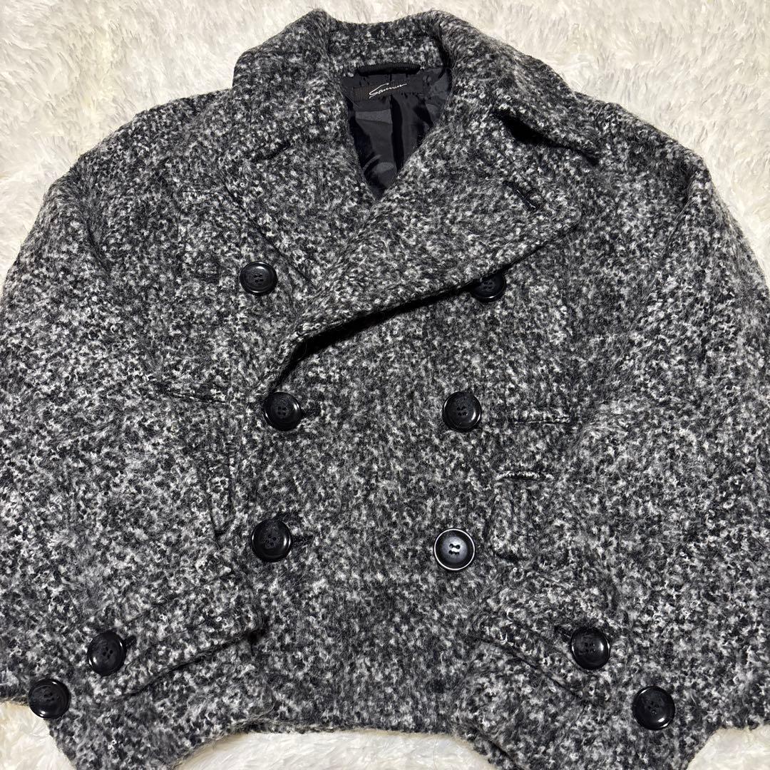 極美品 スタニングルアー ループシャギーショートコート