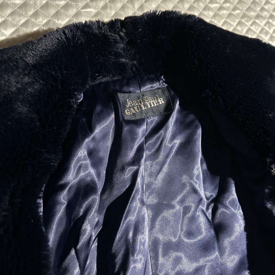 ジャケット・アウター 00s ARCHIVE GAURTIER Acryl Fur Over Coat