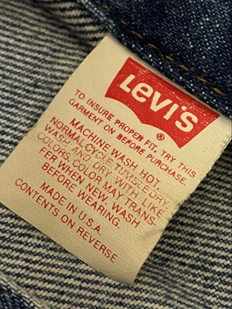 【最終値】Levi's 70506 USA製 サイズ40 90年製