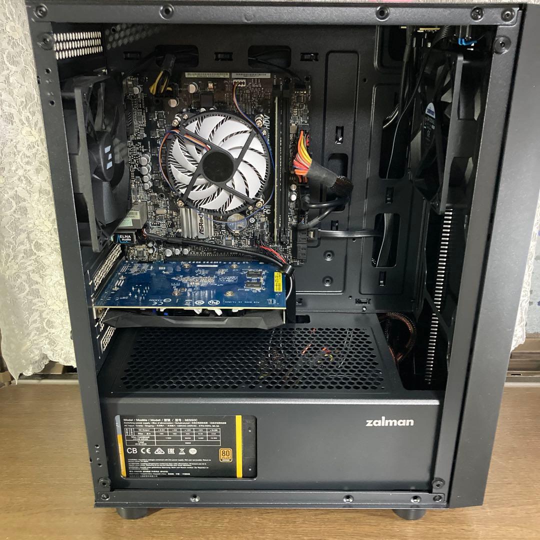 Asrock H310M-HDV デスクトップPC (新品PCケース使用)