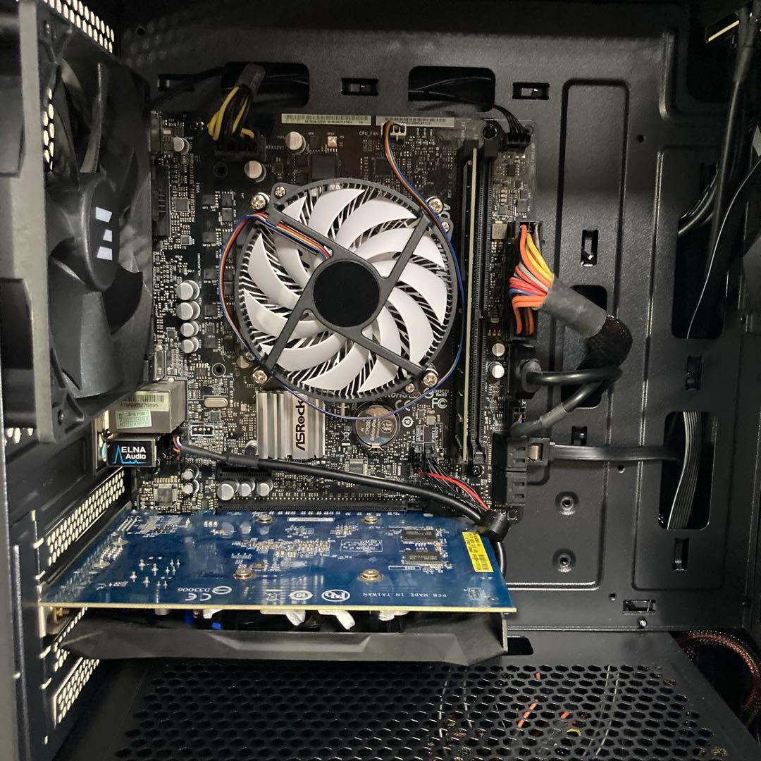 Asrock H310M-HDV デスクトップPC (新品PCケース使用)