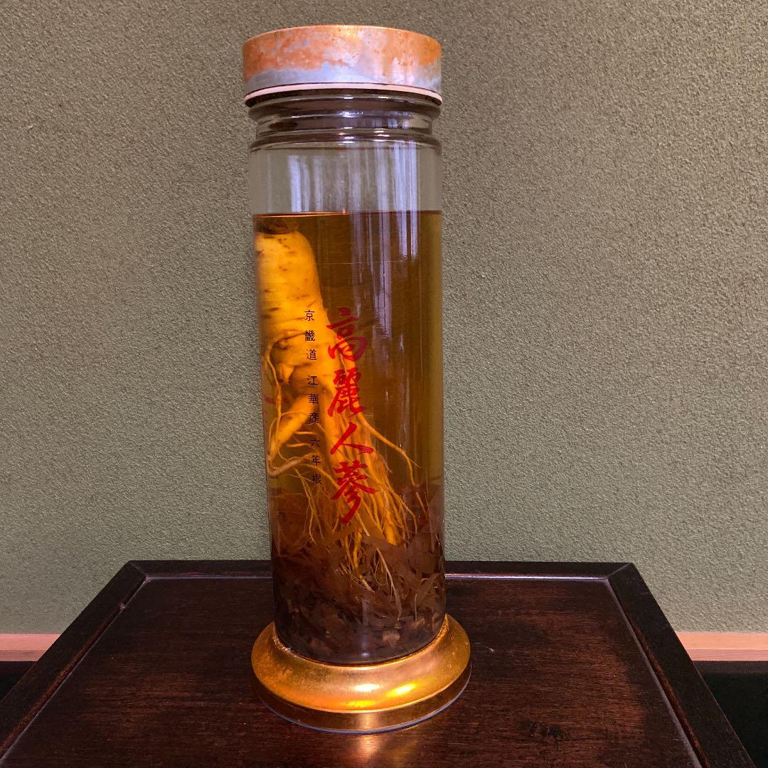 高麗人参酒　京畿道江華産6年根【古酒】