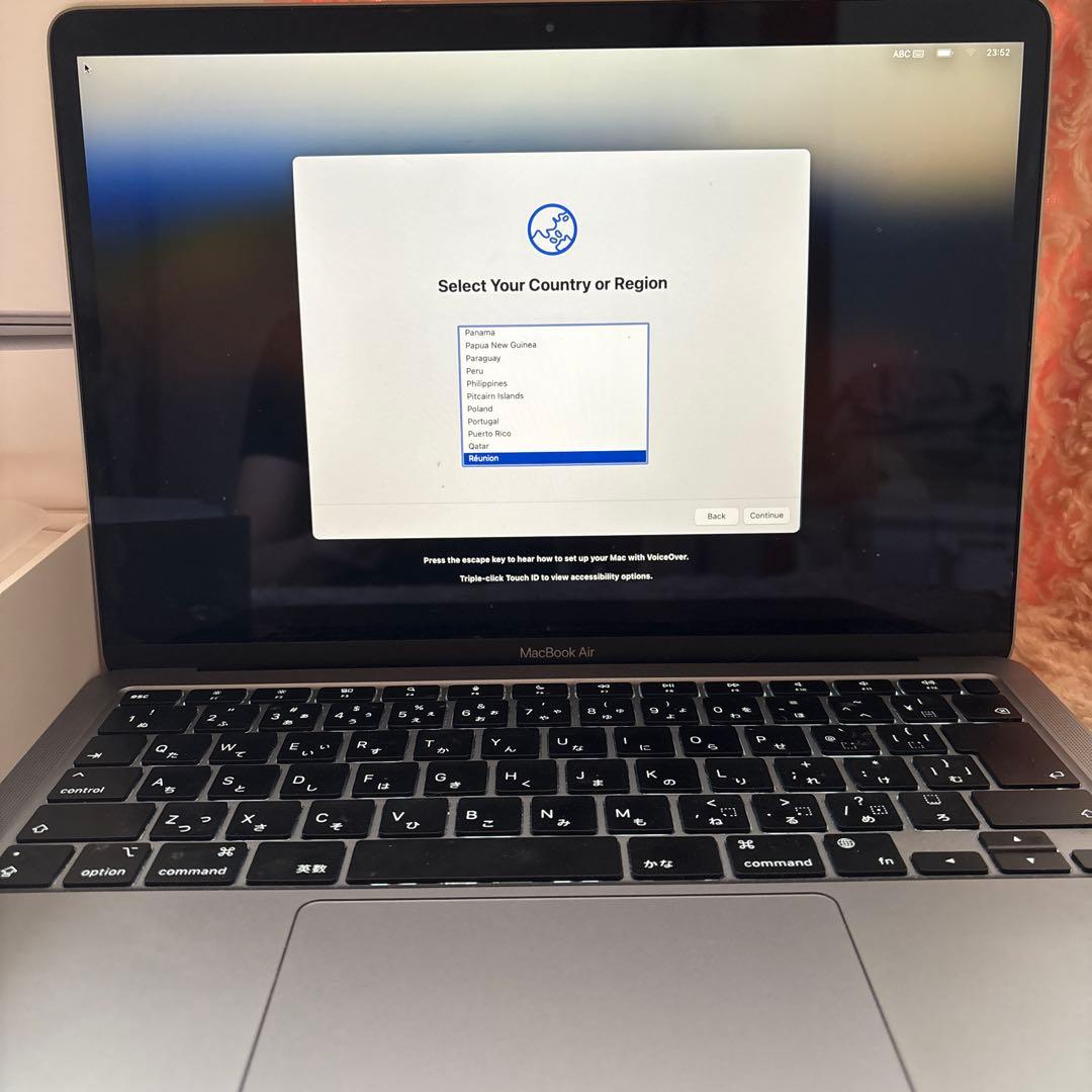 Apple MacBook Air M1 8GB 256GB　純正充電器付き