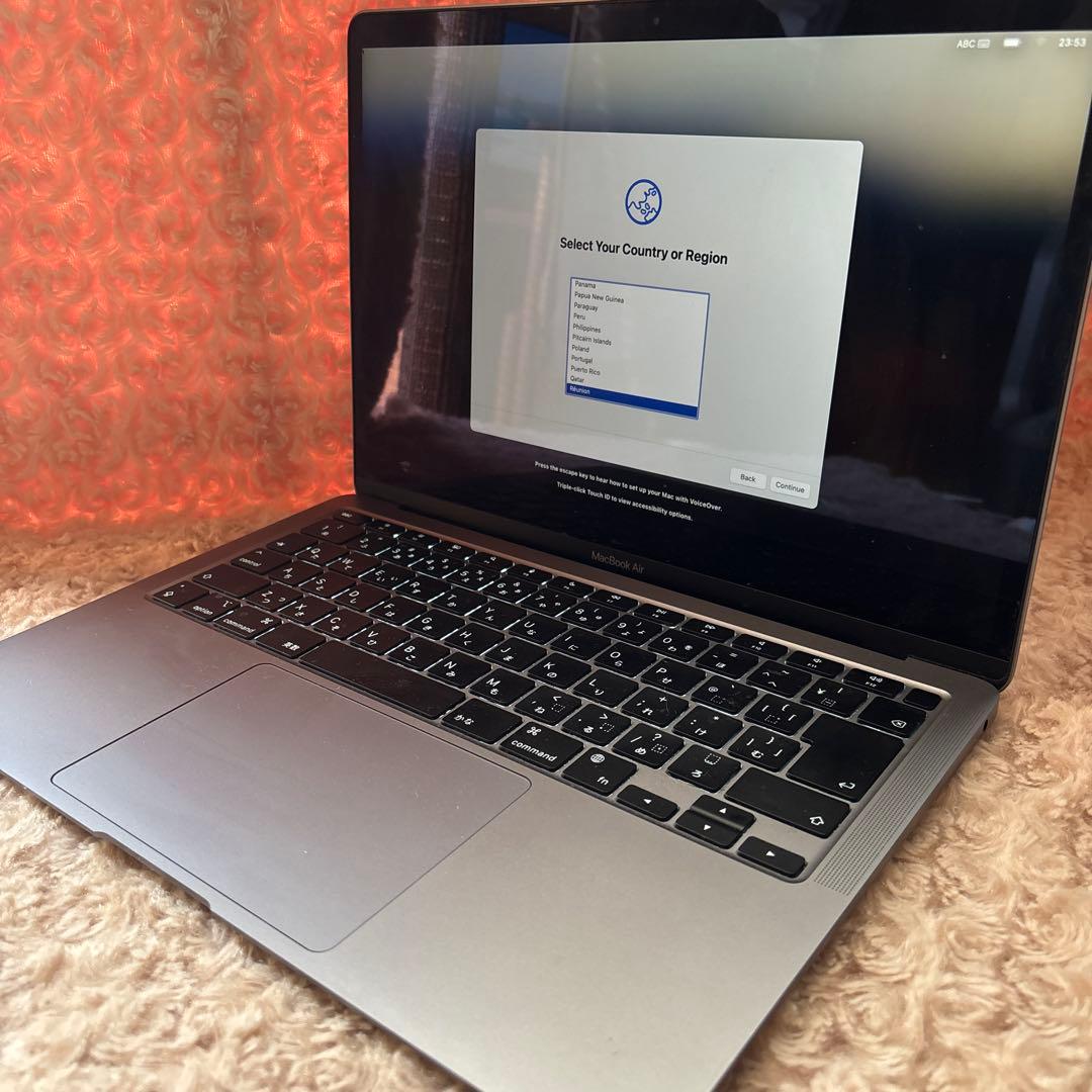 Apple MacBook Air M1 8GB 256GB　純正充電器付き