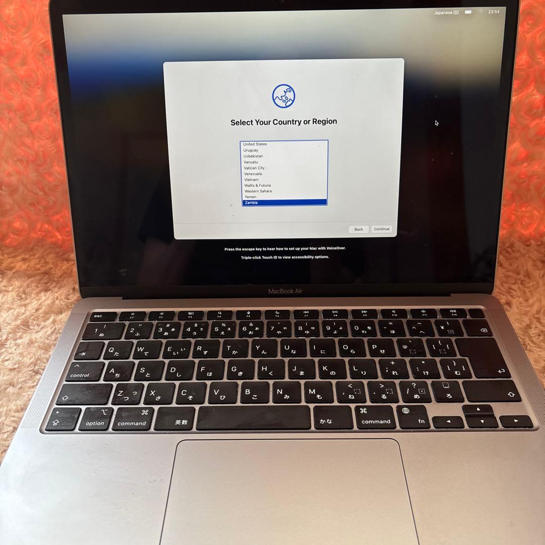 Apple MacBook Air M1 8GB 256GB　純正充電器付き