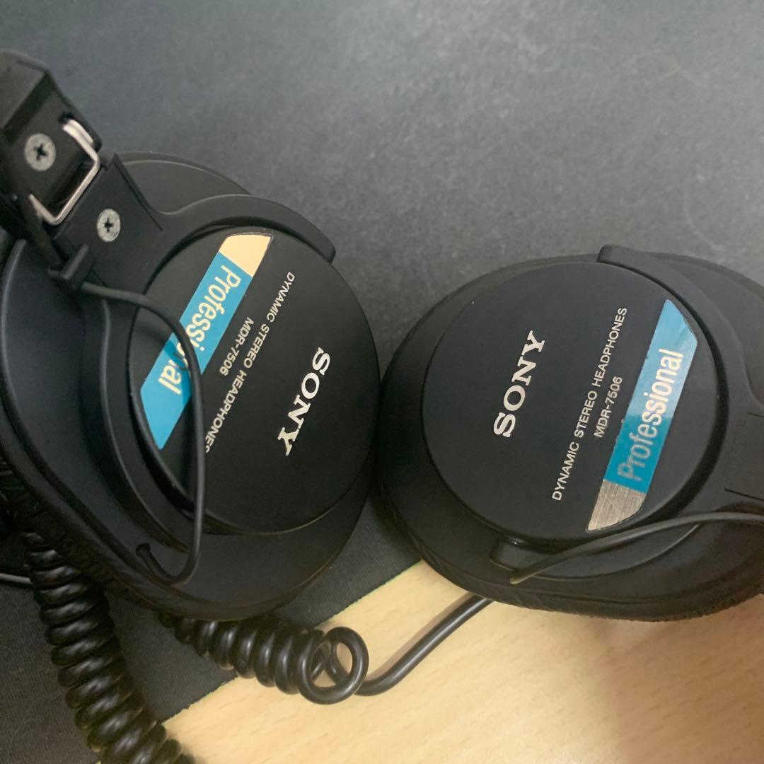 SONY MDR-7506 スタジオモニターヘッドフォン