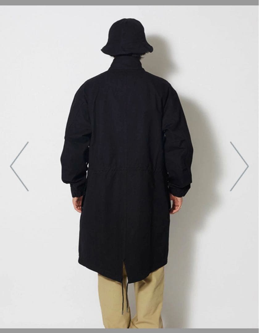 スノーピーク TAKIBI Canvas Coat M Black M-65