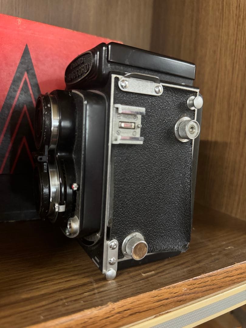 Minolta AUTOCORD 初期型 75mm F3.5 ジャンク品