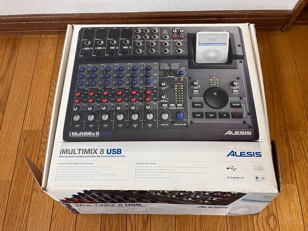 ALESIS i MultiMix 8 USB アナログミキサー USB