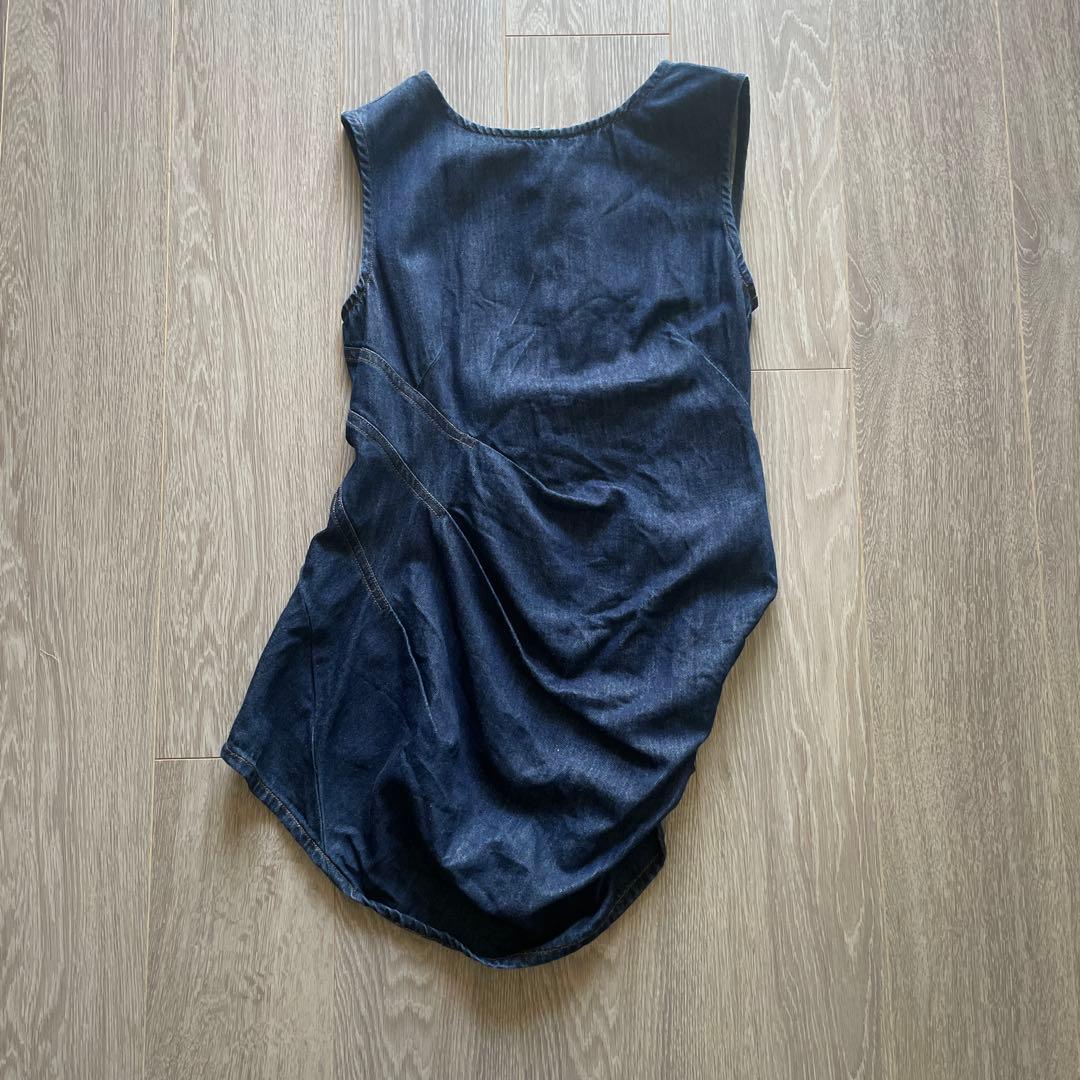 DRIES VAN NOTEN ドリスバンノッテン　デニム ノースリーブ　36