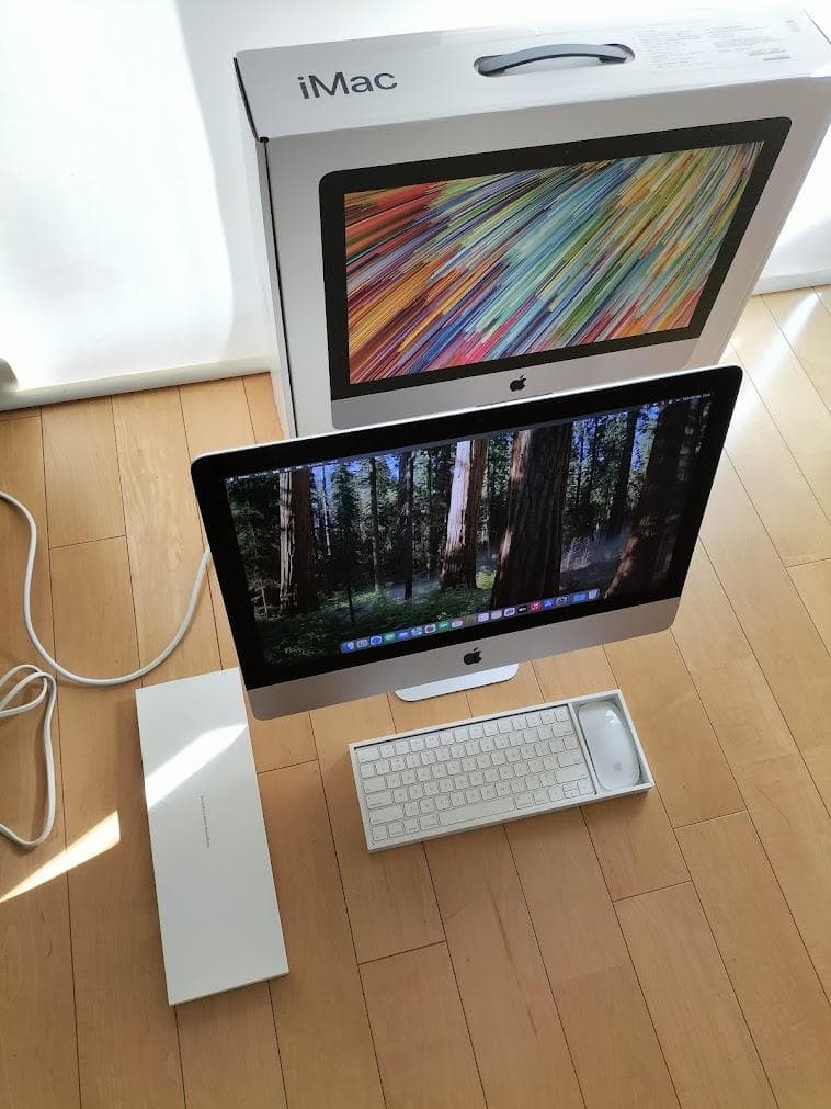 iMac 2019年　SSD 4K Retina