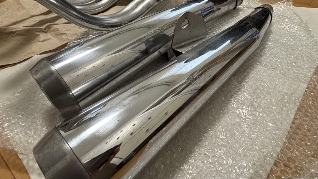 ゼファー750 純正マフラー&センタースタンド