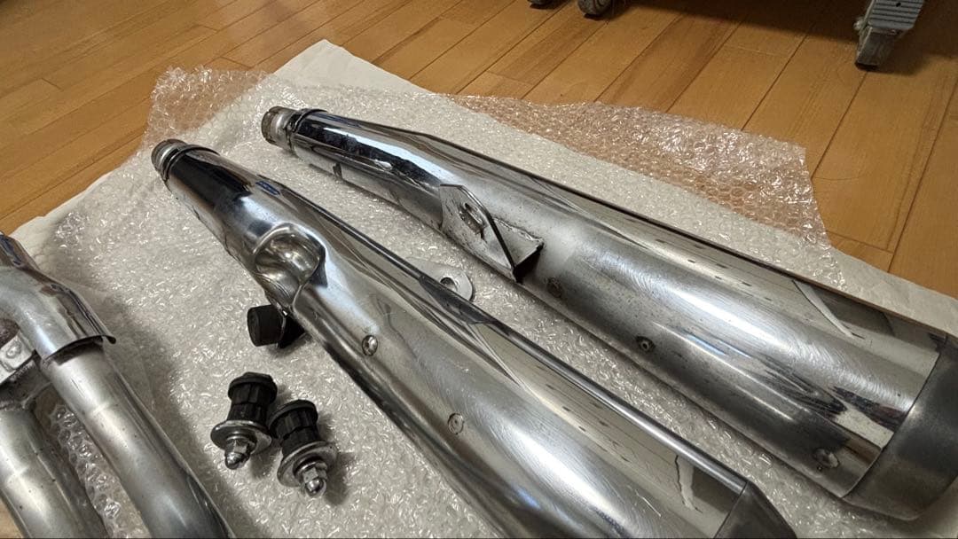 ゼファー750 純正マフラー&センタースタンド