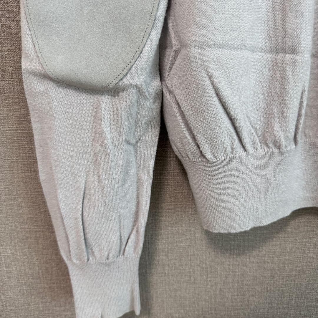 MaisonMargiela メゾンマルジェラ エルバーポッチ付ハイネックニット