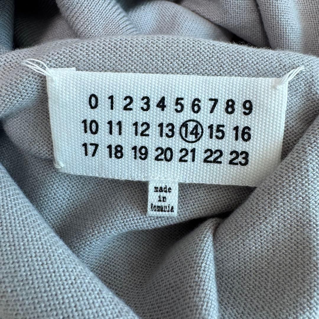MaisonMargiela メゾンマルジェラ エルバーポッチ付ハイネックニット