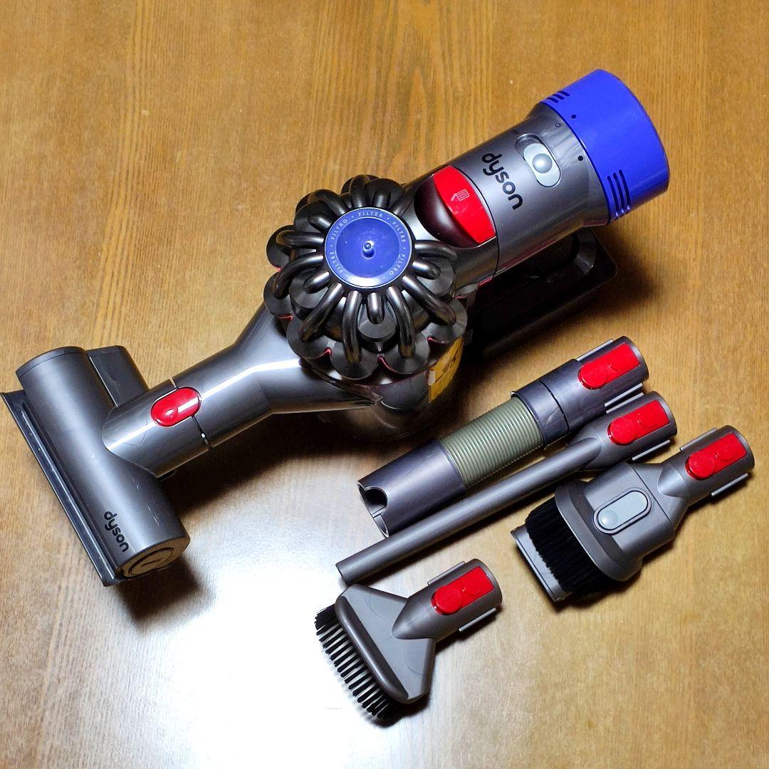 ダイソン V8 SV10 掃除機＋マキタ18vアダプターセット分解清掃済み動作品
