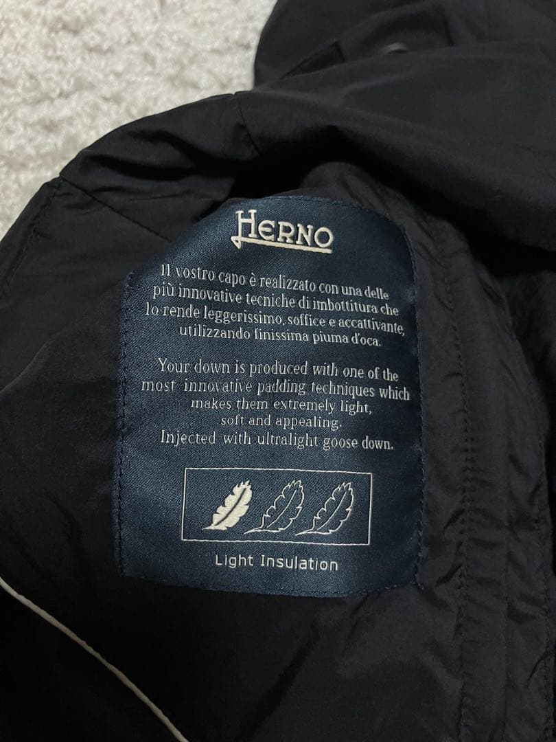 HERNOヘルノ/LEGENDレジェンドのダウンベスト　黒　ブラック　送料無料