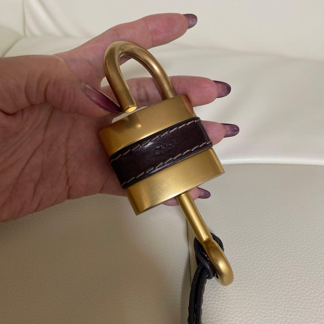 クロエ　Chloe 　南京錠　カデナ　パドロック　パディントン　y2k チャーム