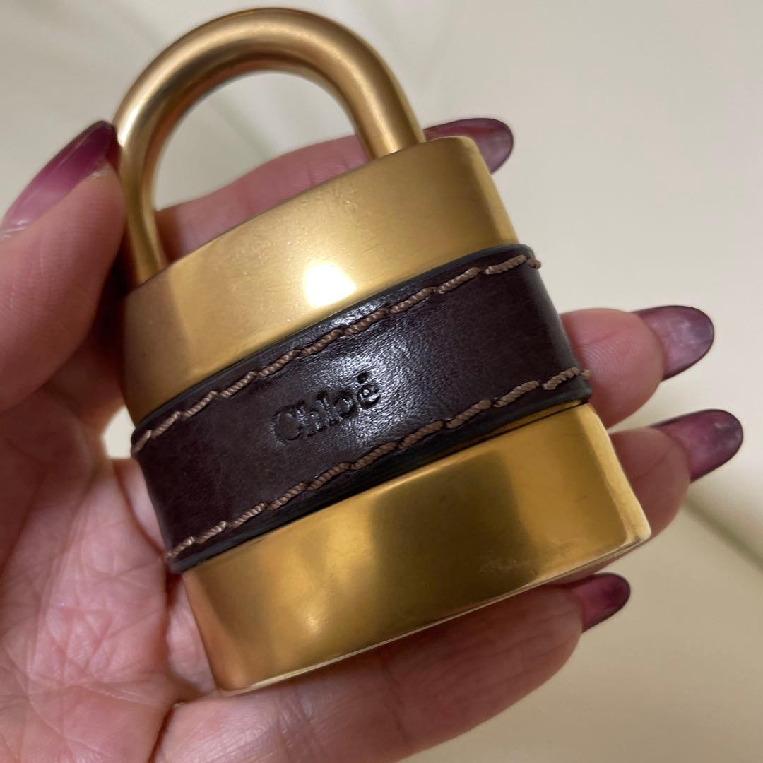 クロエ　Chloe 　南京錠　カデナ　パドロック　パディントン　y2k チャーム