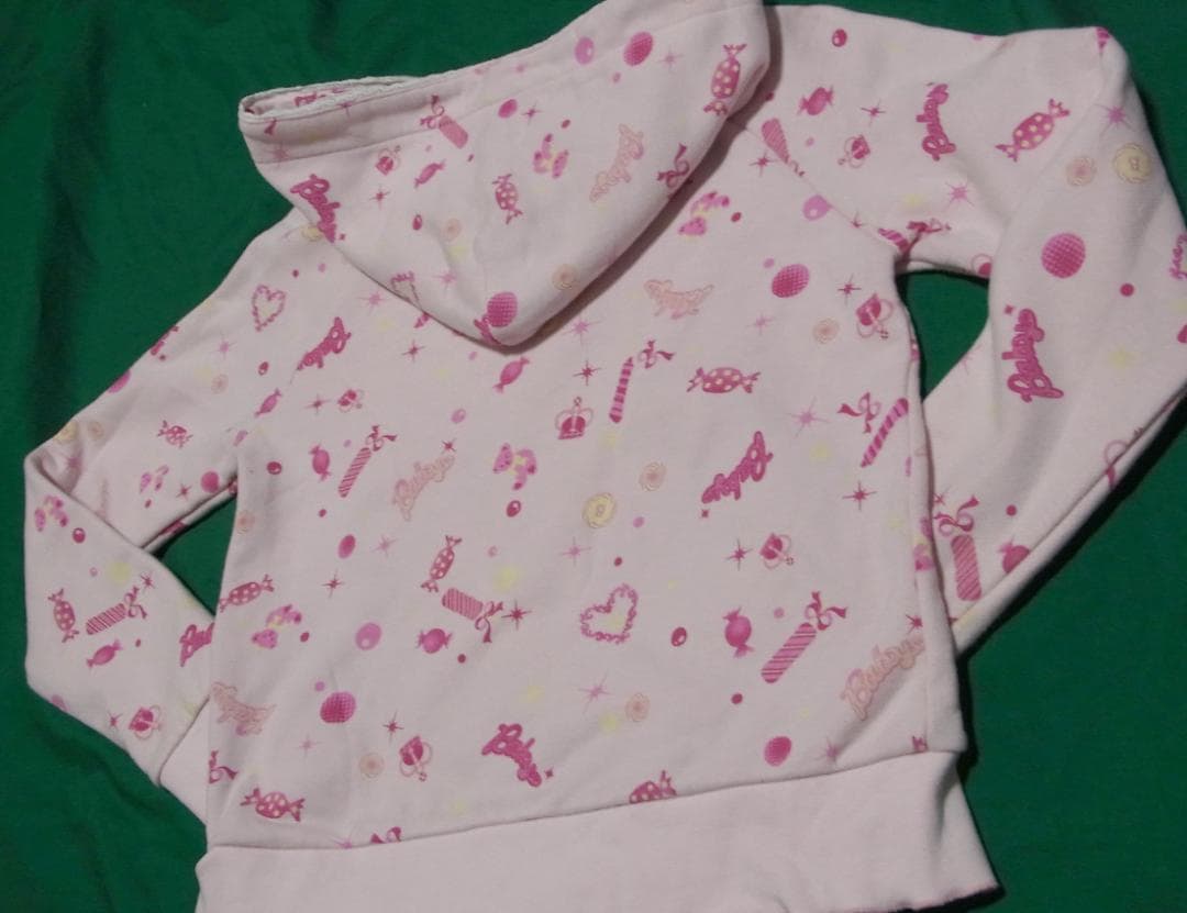 candyパーカー ピンク ベイビーザスターズシャインブライト