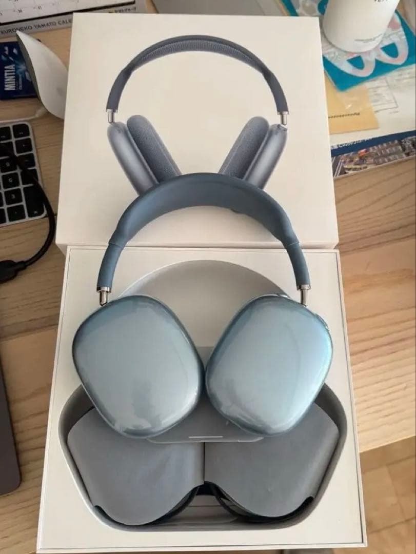 新品同様AirPods Max2 スカイブルー 本体