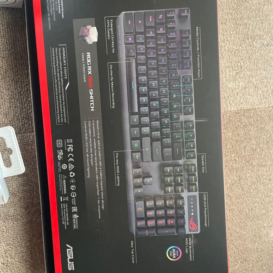 ASUS・Logicool ゲーミング3点セット オマケ付き