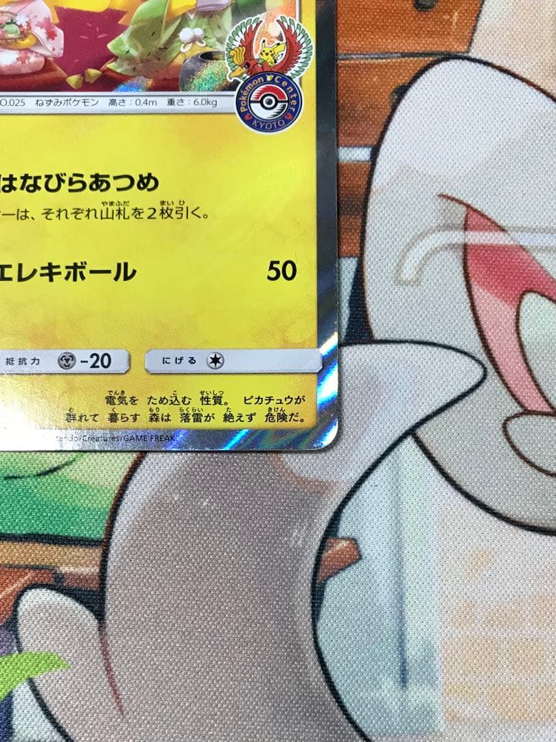 お茶会ごっこピカチュウ