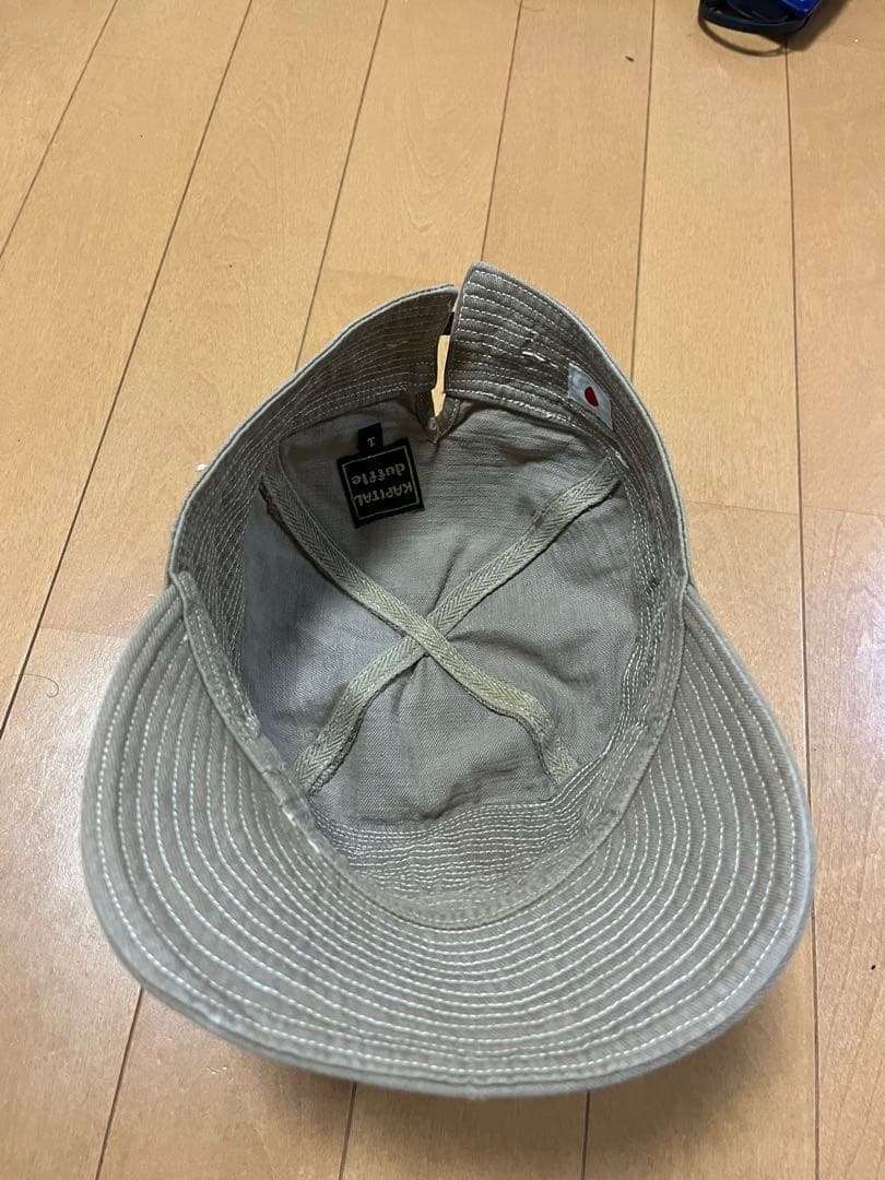 KAPITAL 老人と海 ワークキャップ 初期duffleロゴ