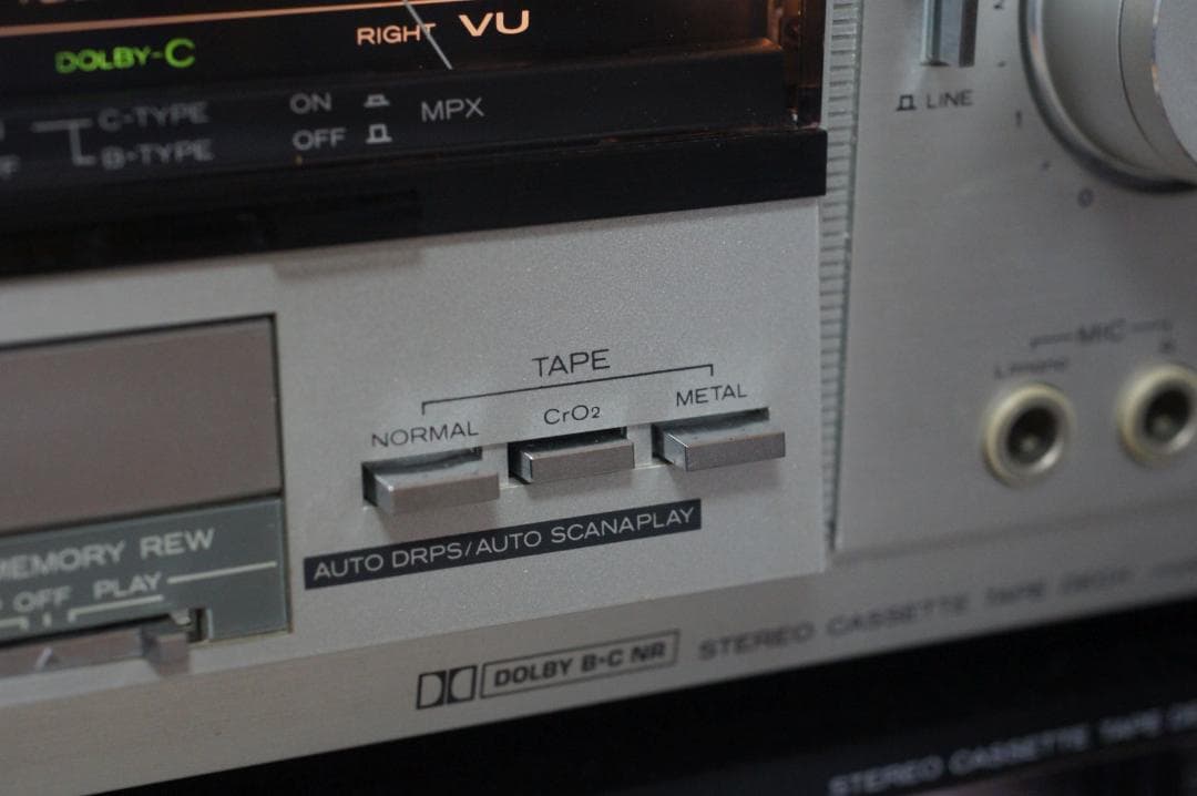 ★☆Lo-D ローディー/ 日立 カセットデッキ D-77 整備品☆★