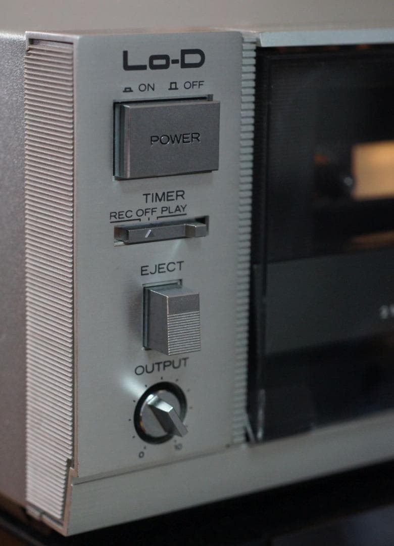 ★☆Lo-D ローディー/ 日立 カセットデッキ D-77 整備品☆★