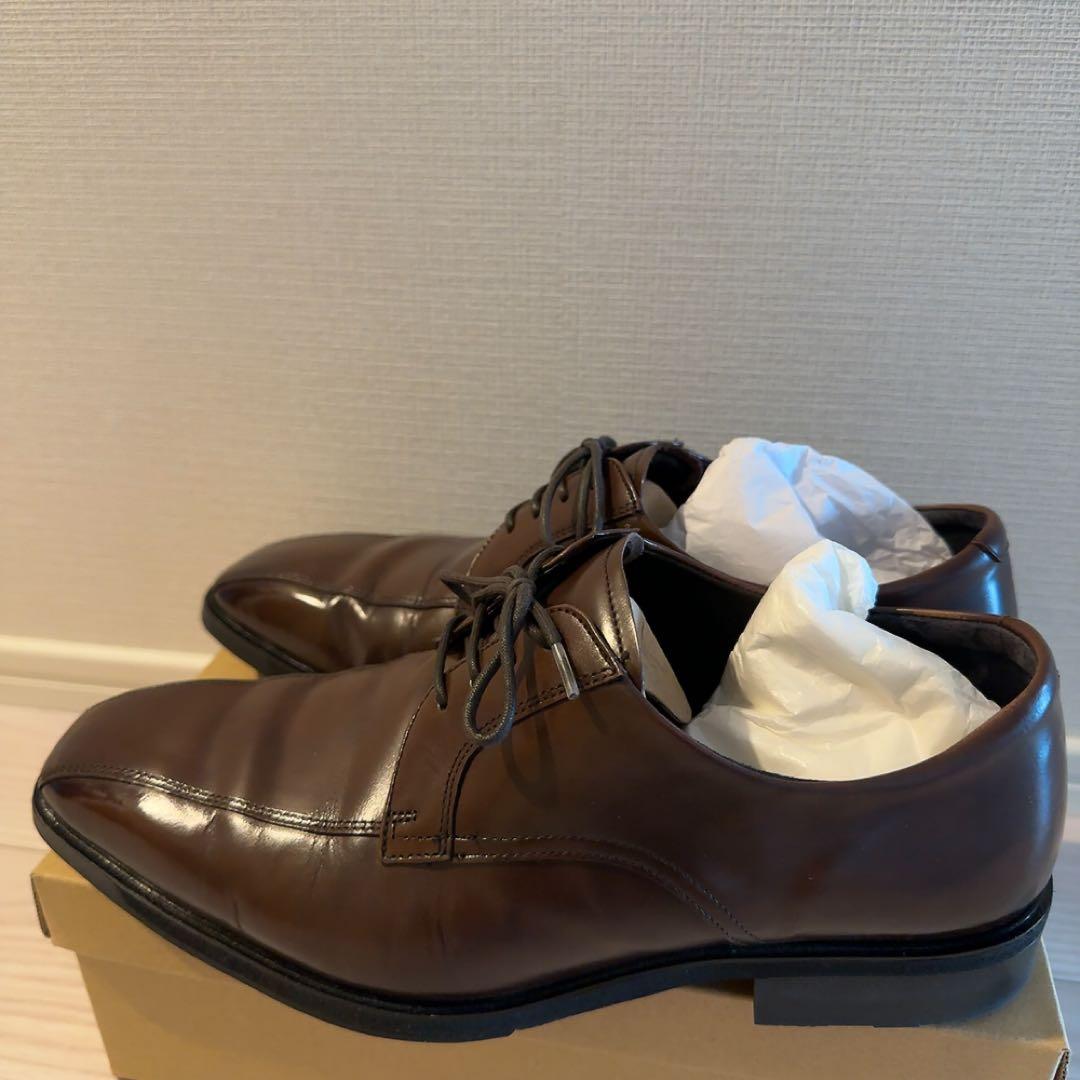 【極美品】アシックスランウォーク　ビジネスシューズ　ブラウン