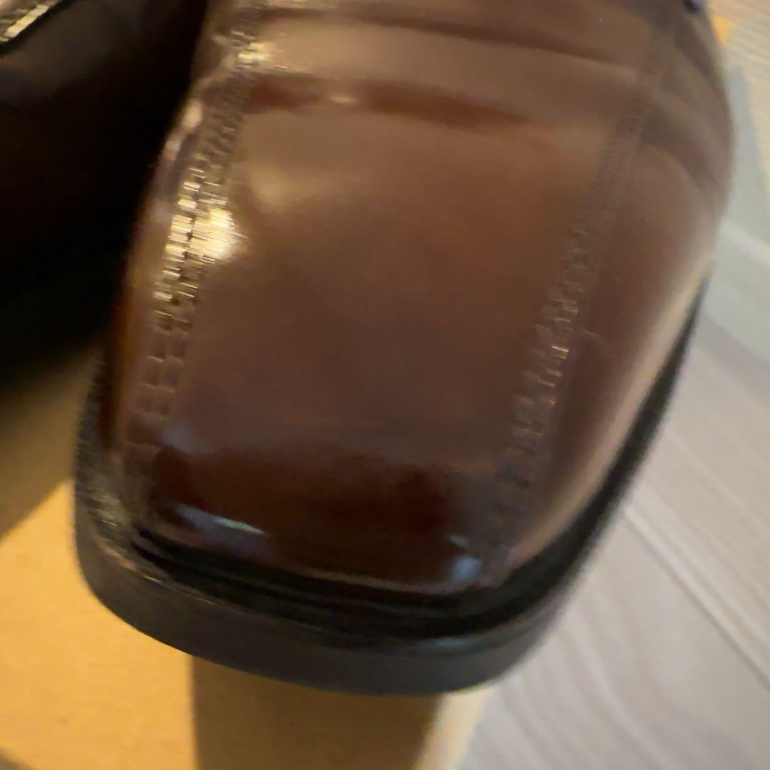 【極美品】アシックスランウォーク　ビジネスシューズ　ブラウン