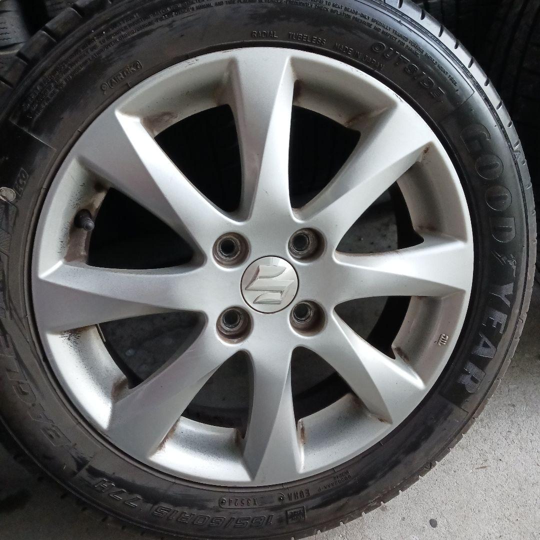 タンタン 2本のみ スズキ　ソリオ　ENKEI製 15インチ タイヤ